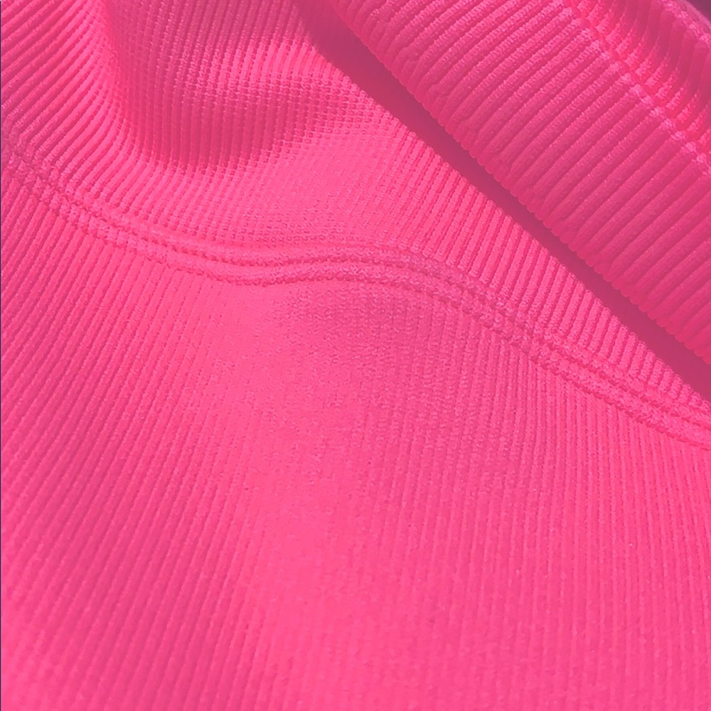 Calvin Klein | Hot Pink Ribbed Biker Short NEW - Picture 8 of 13